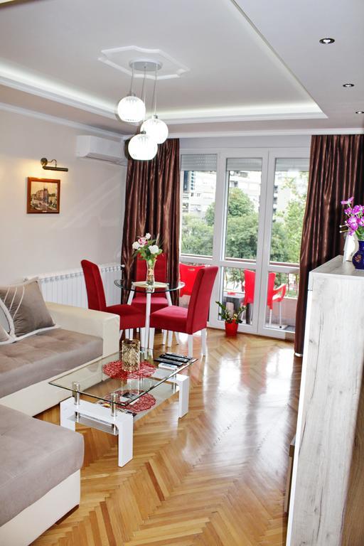 בלגרד Kristi Lux Apartment Center Free Parking Fast Wifi מראה חיצוני תמונה